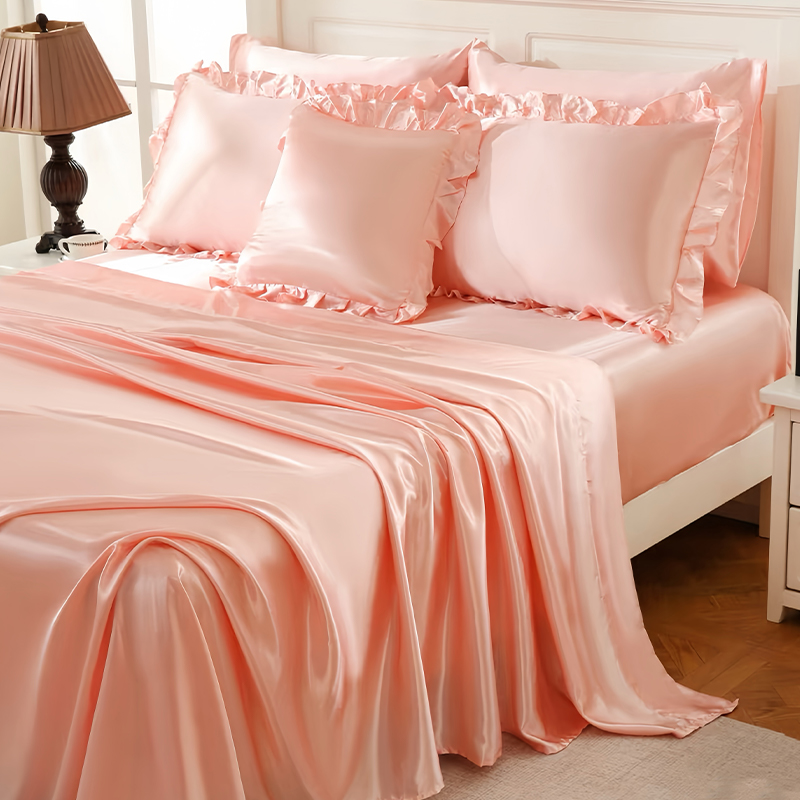 Satin-Bettwäsche-Set