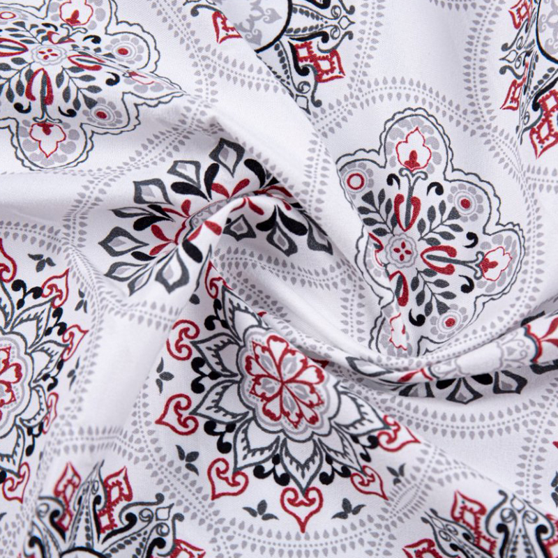 Nanobedruckter Stoff aus 100 % Polyester
