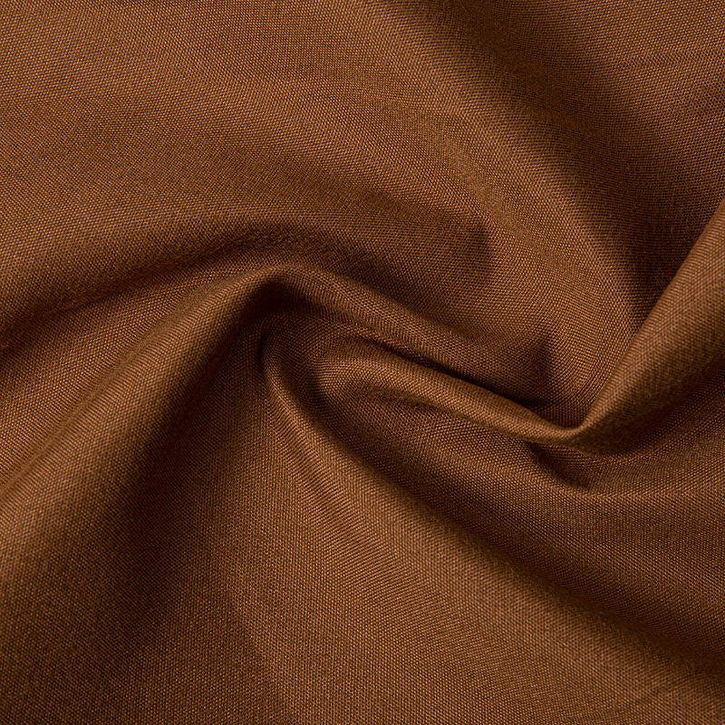 Warmer brauner, mit Polyester gefärbter Heimtextilienstoff