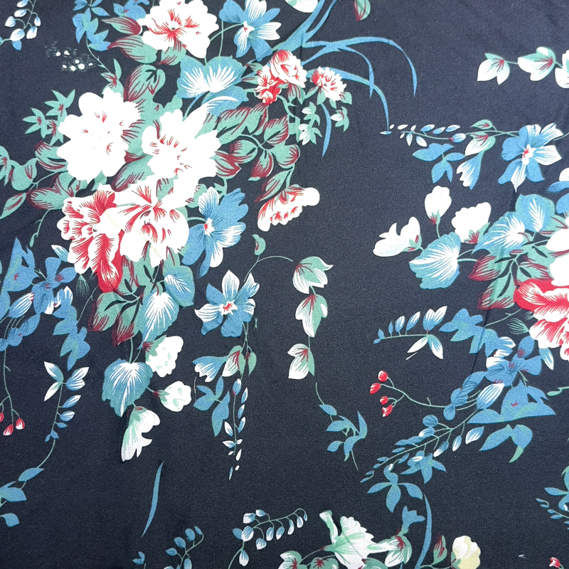 Weiches Polyester-Mikrofasergewebe mit Pigmentdruck